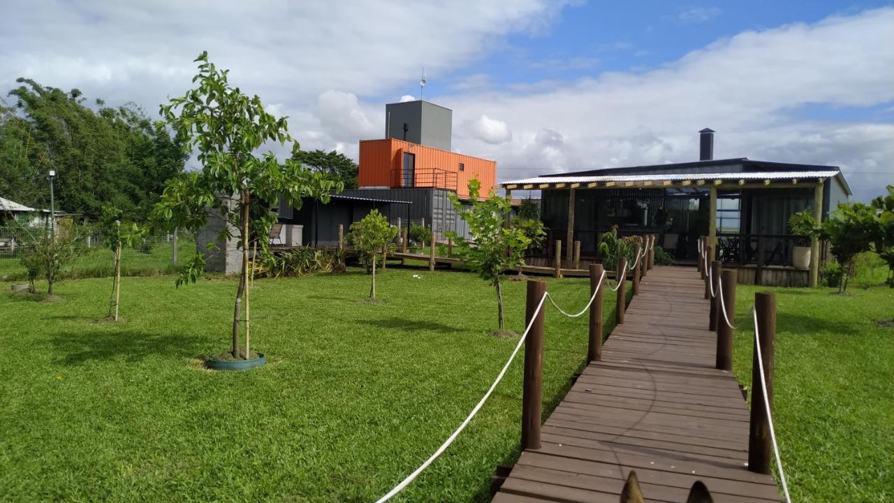 Pousada Casa De Ferro Passo de Torres Ngoại thất bức ảnh